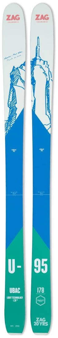 Ski grand boutique -Ski grand boutique zag ubac 95 ltd white blue 0 1 1